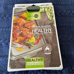 GreenPan 19x13 Ceramic Nonstick Baking Sheet, NWT